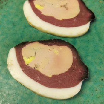 Recette de magret de canard séché au foie gras