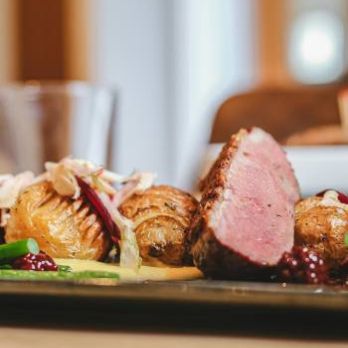 Magret de canard au miel