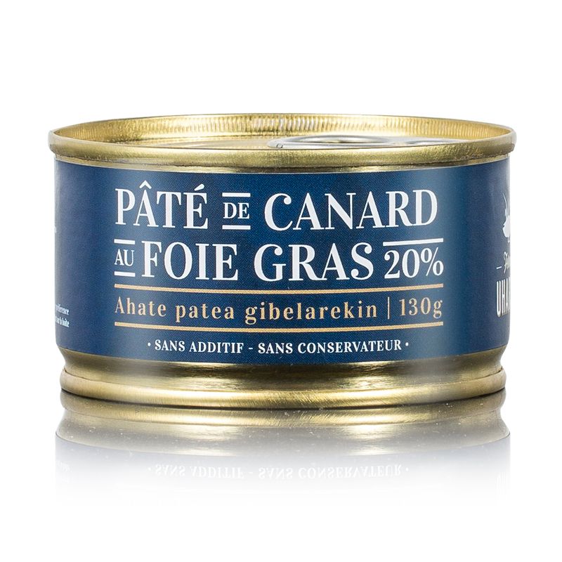 Pâté au foie gras de canard 20%