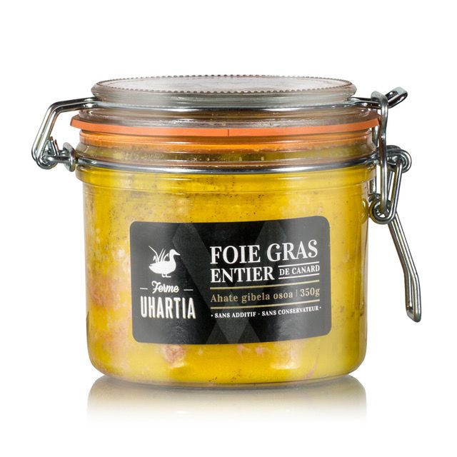 Foie gras de canard entier – bocal – 350g