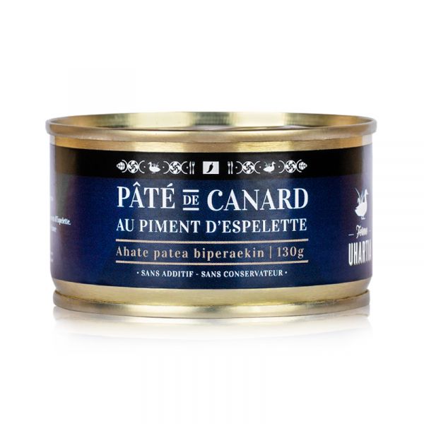 Pâté de canard au piment d'Espelette