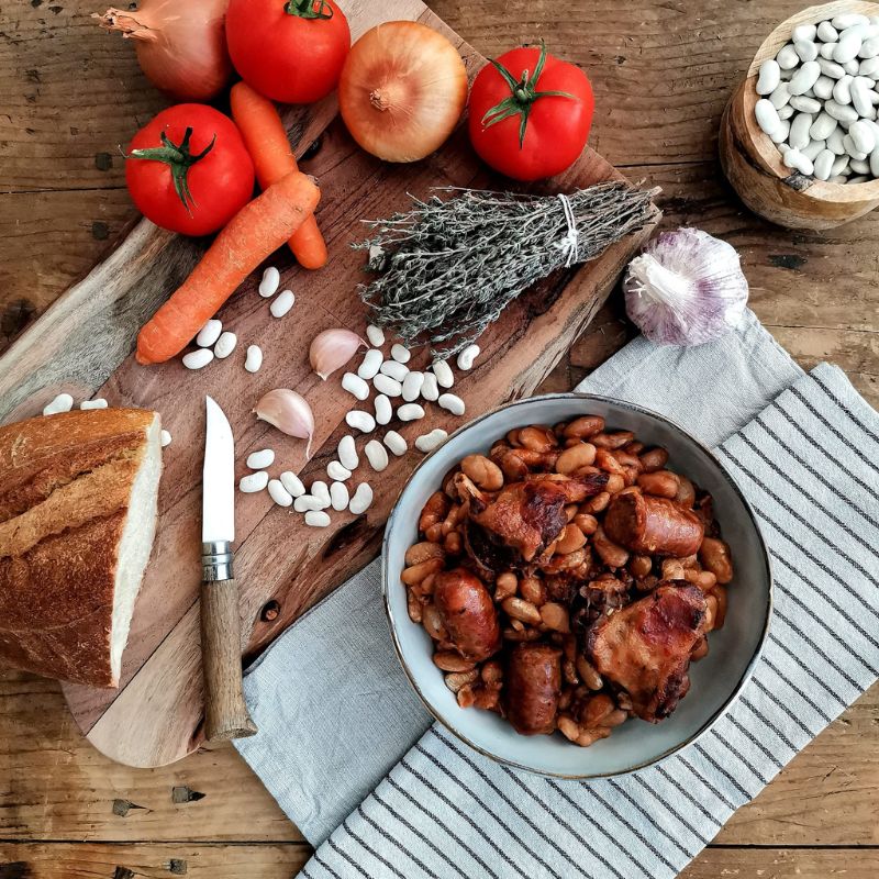 Cassoulet fermier au confit de canard