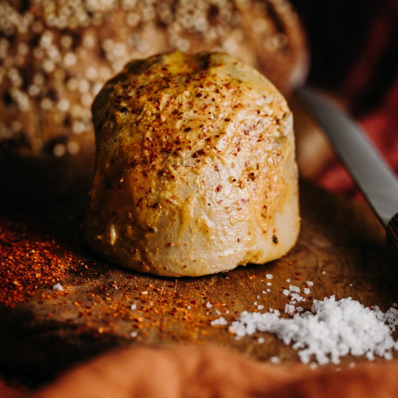 Foie gras entier de canard au piment d'Espelette