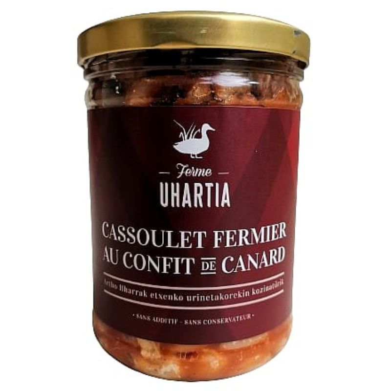 Cassoulet fermier au confit de canard