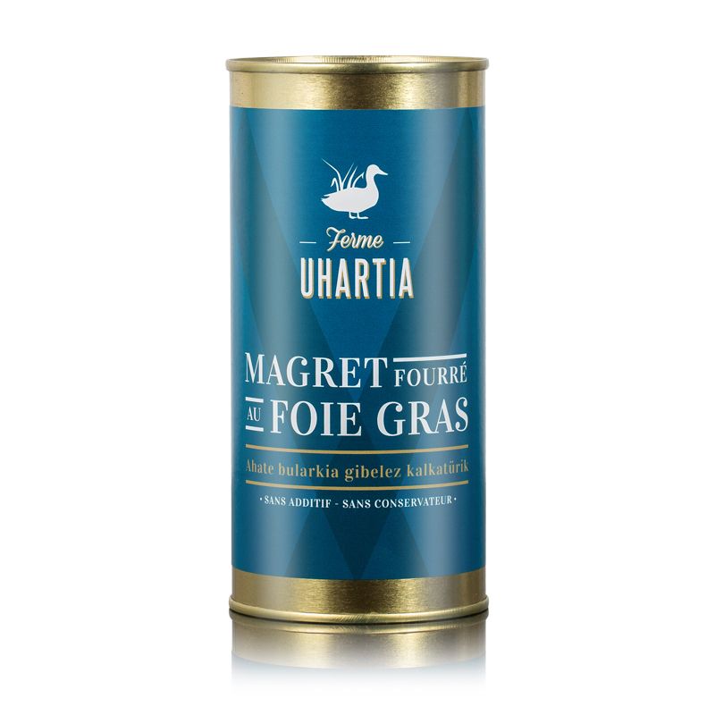 Magret fourré au foie gras de canard